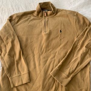 Men’s Polo XXL tan sweater